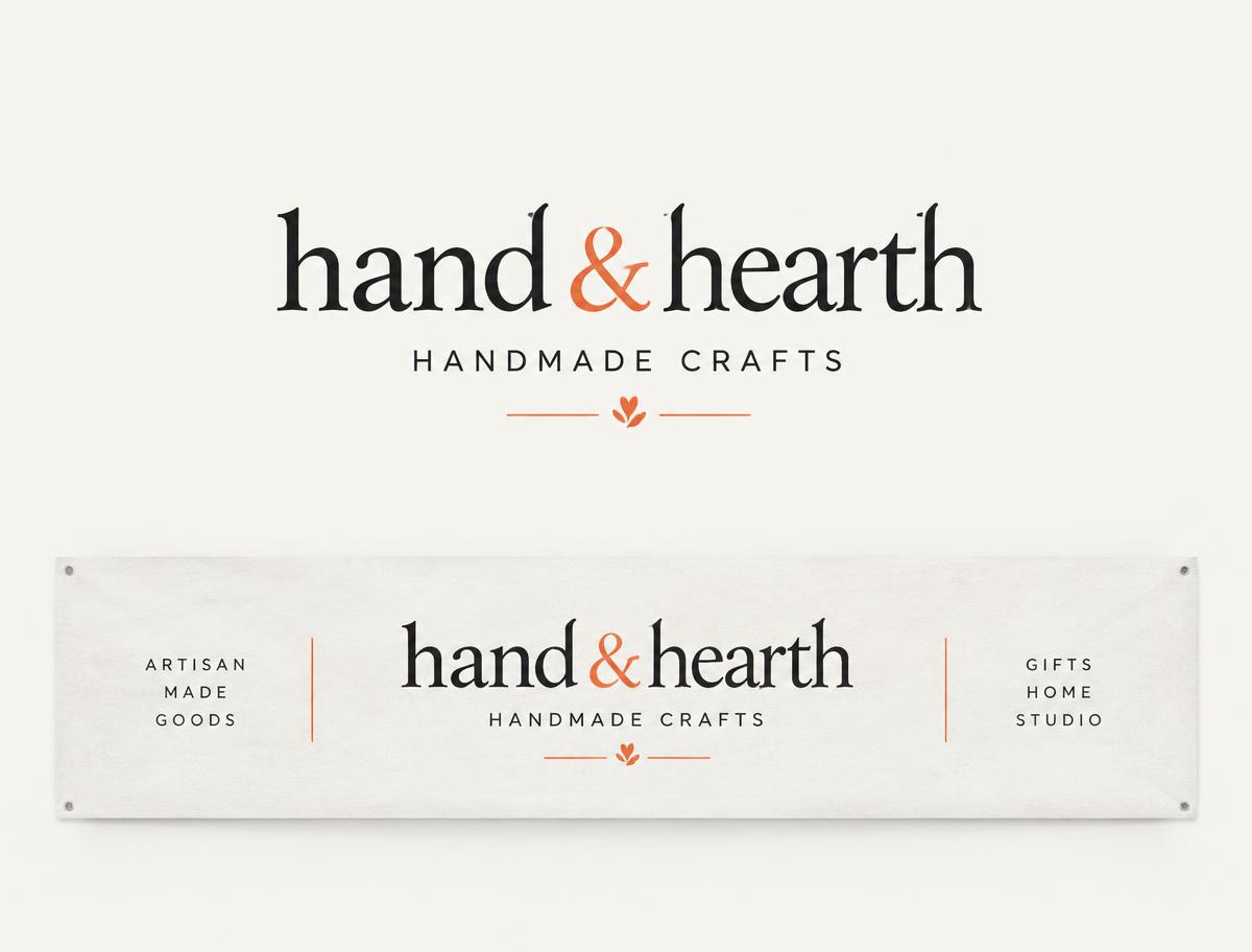 Shop logo and banner design